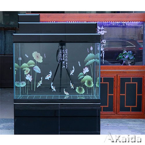 100cm Up Filter System Big Glass Table Fish tank 