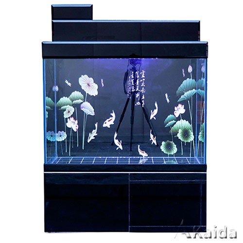 100cm Up Filter System Big Glass Table Fish tank 