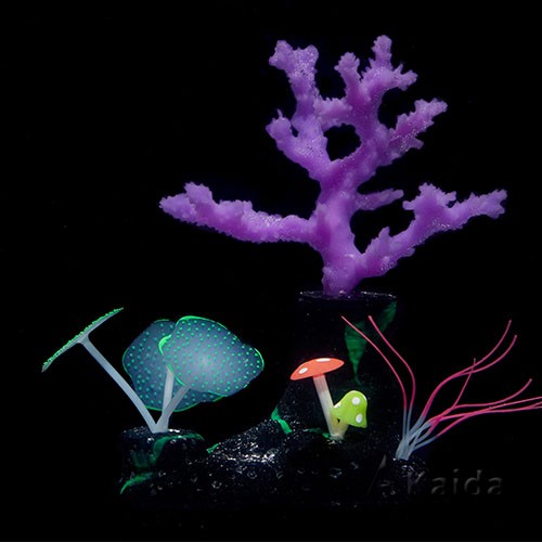 Aquarium accessories simulation soft coral tree for fish tank 