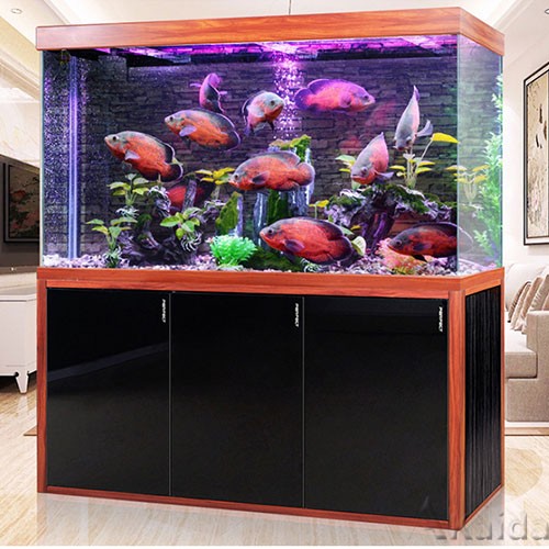 Home Decoration Furniture For Large Aquarium Fish Tank With cabinet