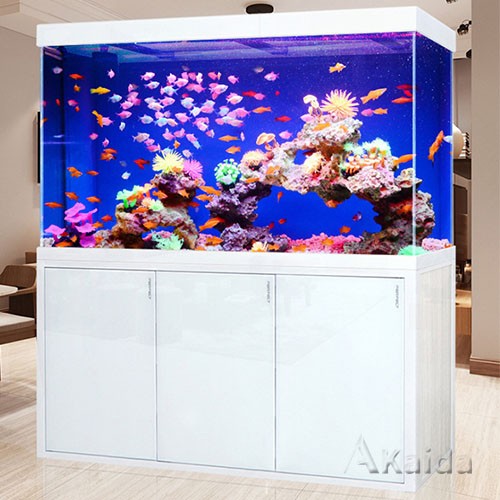 Home Decoration Furniture For Large Aquarium Fish Tank With cabinet