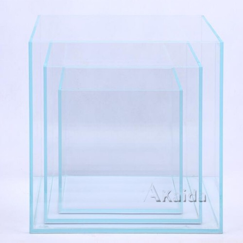 Home Decoration Ultra Clear Glass Saltwater Fish Tank