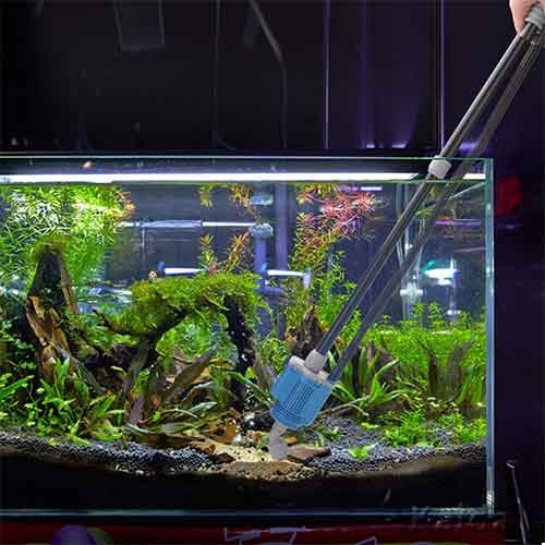 Multifunctional aquarium cleaning pump water changer for fish tank 